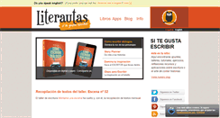 Desktop Screenshot of literautas.com