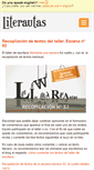 Mobile Screenshot of literautas.com